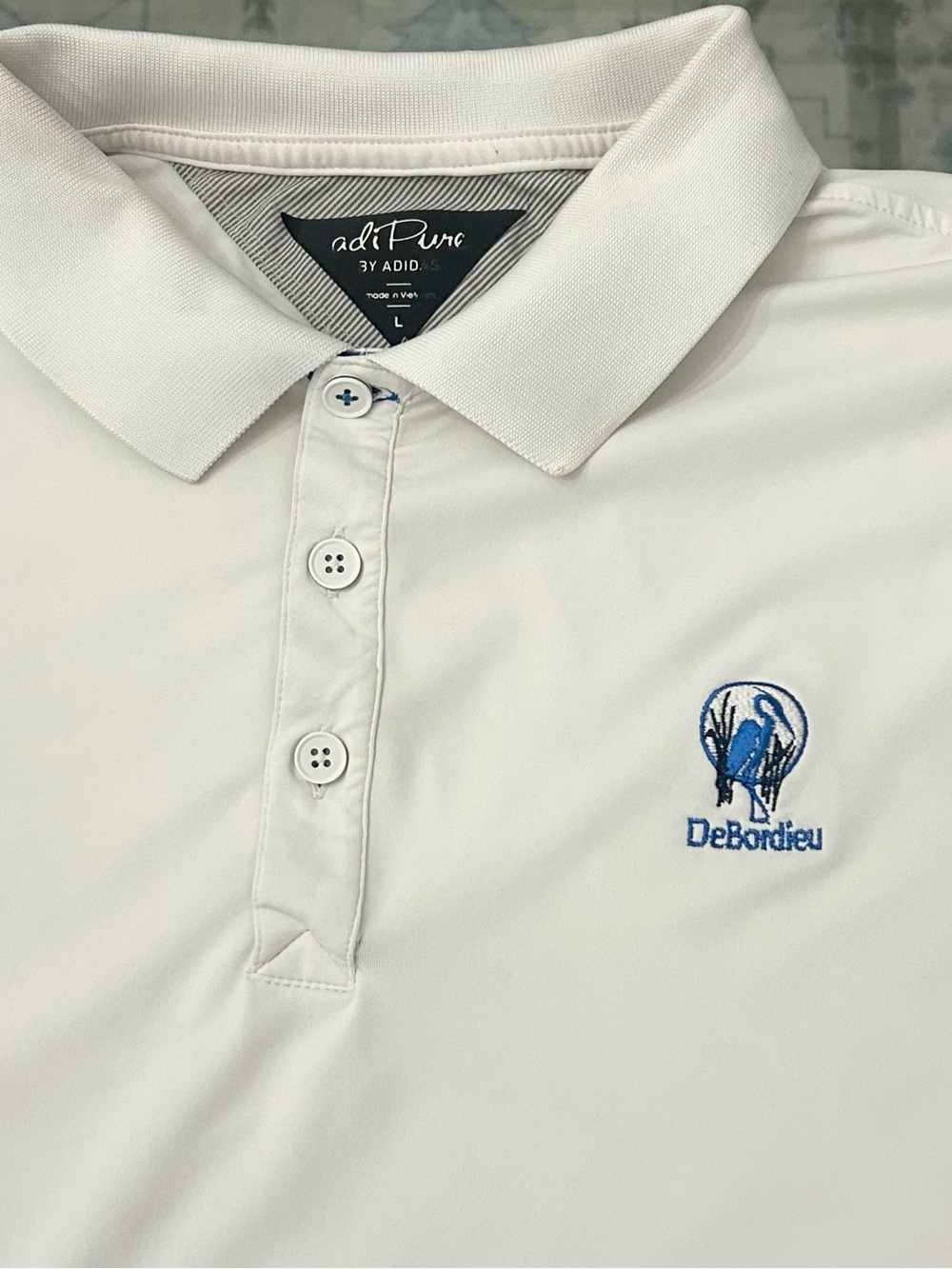 DeBordieu golf polo size L